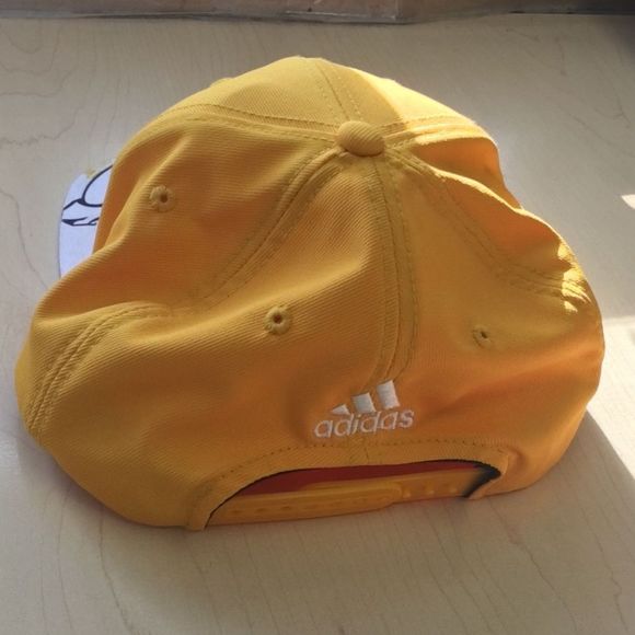 NWT Nashville Predators Adidas Yellow SnapBack - Picture 2 of 6